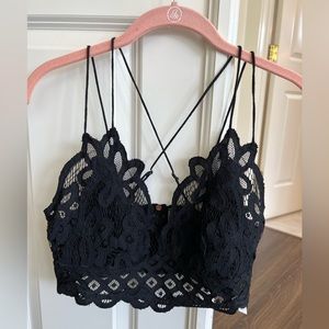 Free People Adella bralette M new without tags